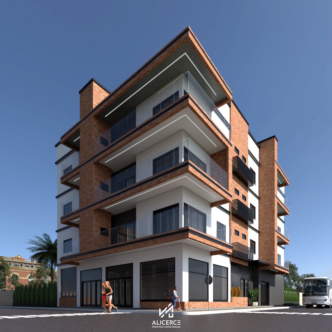 Edifício Misto Comercial e Residencial — Projeto Alicerce